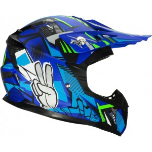 CASCO CGM CROS NIÑO AZUL